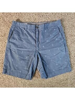 Amazon Classic Blue Sz 36 Anchor Shorts